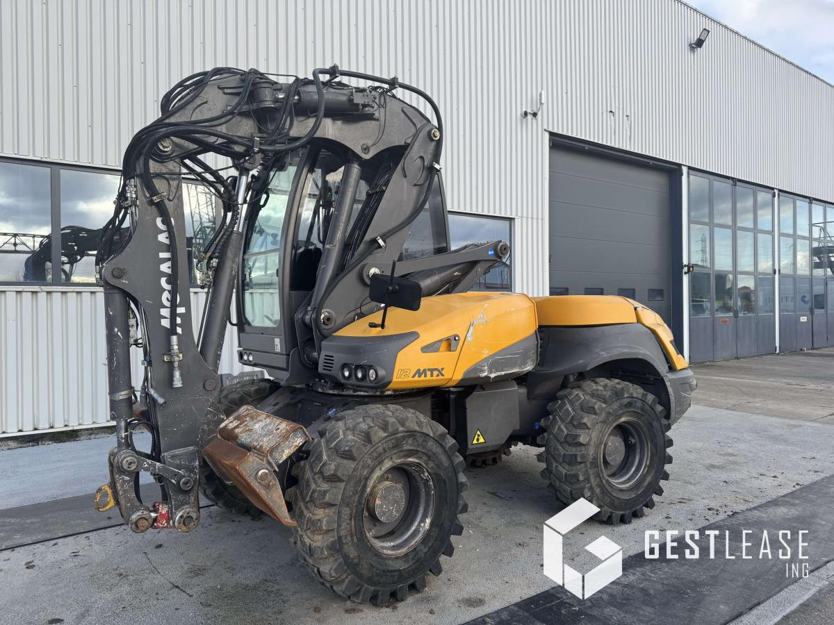 Mecalac 12 MTX - Ekskavator roda: gambar 1 Mecalac 12 MTX - Ekskavator roda: gambar 1