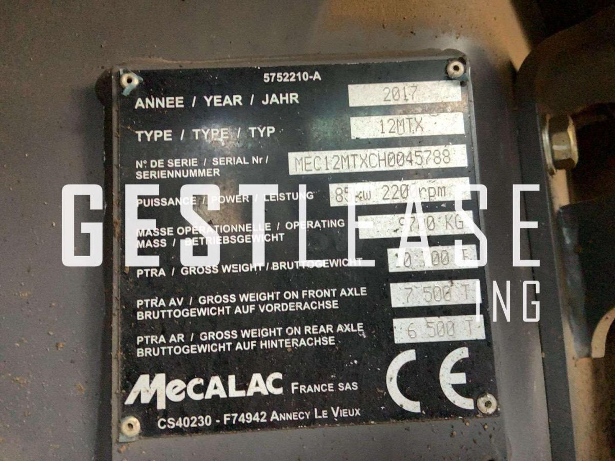 Ekskavator roda Mecalac 12 MTX: gambar 22