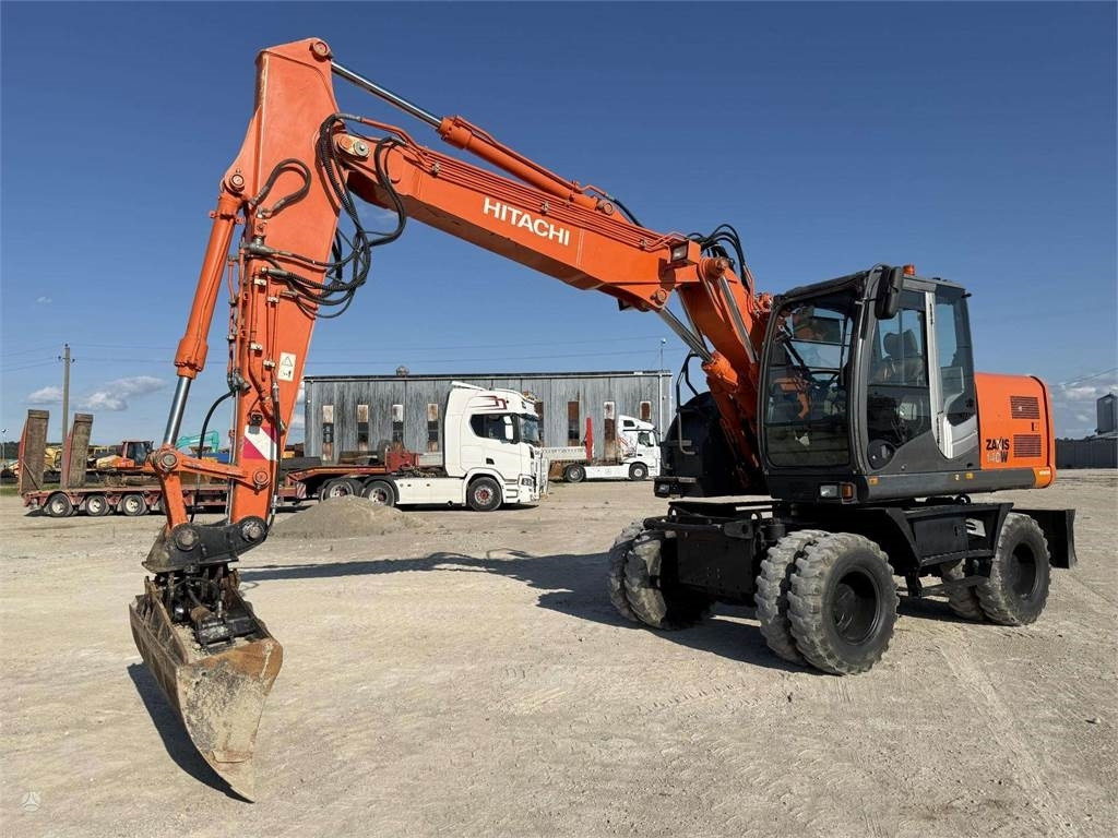 Hitachi ZX 140 W - Ekskavator roda: gambar 2 Hitachi ZX 140 W - Ekskavator roda: gambar 2