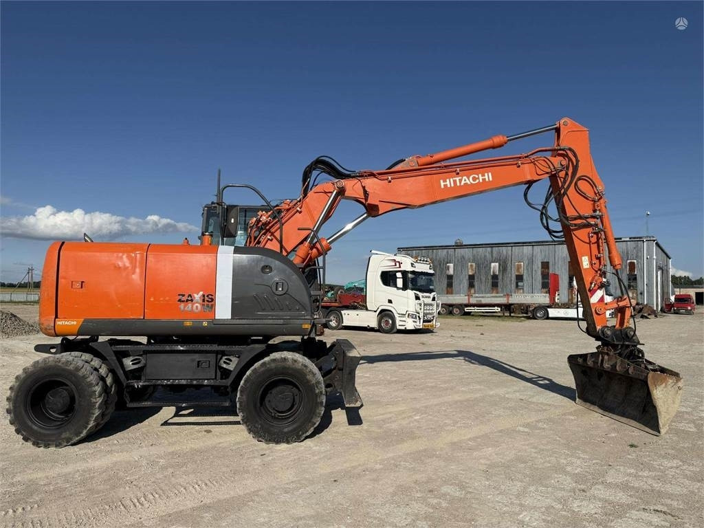 Hitachi ZX 140 W - Ekskavator roda: gambar 5 Hitachi ZX 140 W - Ekskavator roda: gambar 5