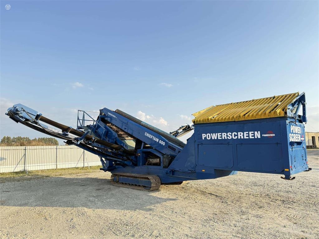 Powerscreen Chieftain 600 - Screener: gambar 1 Powerscreen Chieftain 600 - Screener: gambar 1
