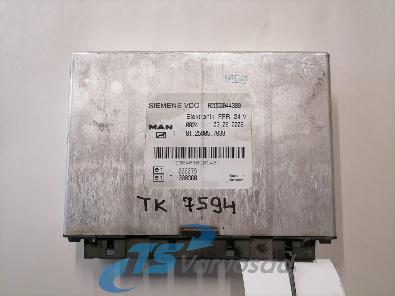 MAN Ecu, FFR 81258057038 - ECU untuk Truk: gambar 1 MAN Ecu, FFR 81258057038 - ECU untuk Truk: gambar 1
