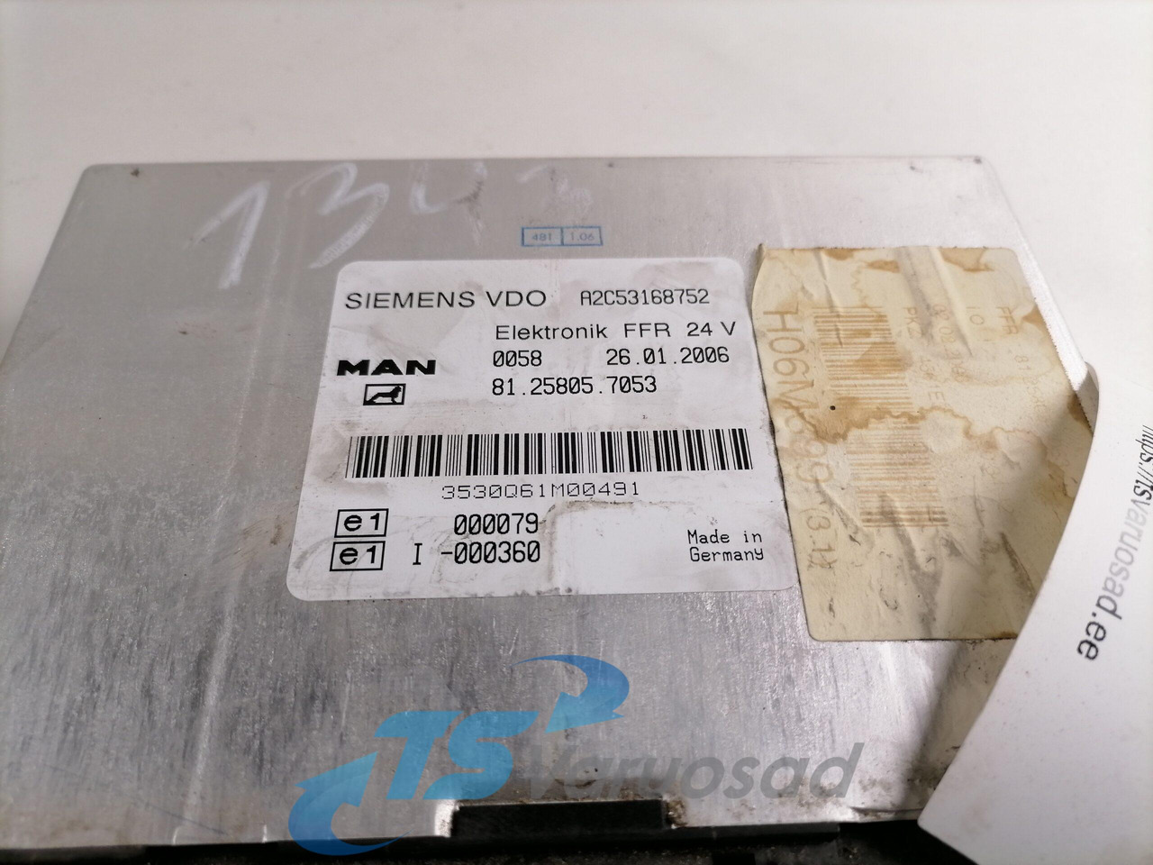 MAN Ecu, FFR 81258057053 - ECU untuk Truk: gambar 2 MAN Ecu, FFR 81258057053 - ECU untuk Truk: gambar 2