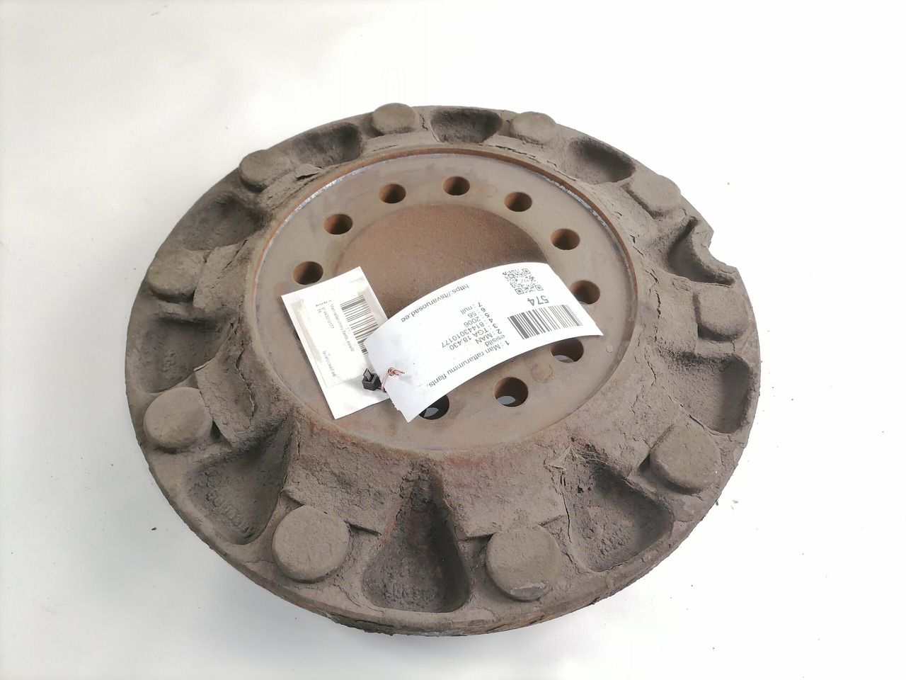 MAN Rattarummu flants, esisild 81443010177 - Hub roda untuk Truk: gambar 1 MAN Rattarummu flants, esisild 81443010177 - Hub roda untuk Truk: gambar 1