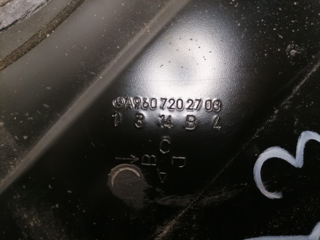 Mercedes-Benz Frame A9607202703 - Pintu dan bagian untuk Truk: gambar 3 Mercedes-Benz Frame A9607202703 - Pintu dan bagian untuk Truk: gambar 3