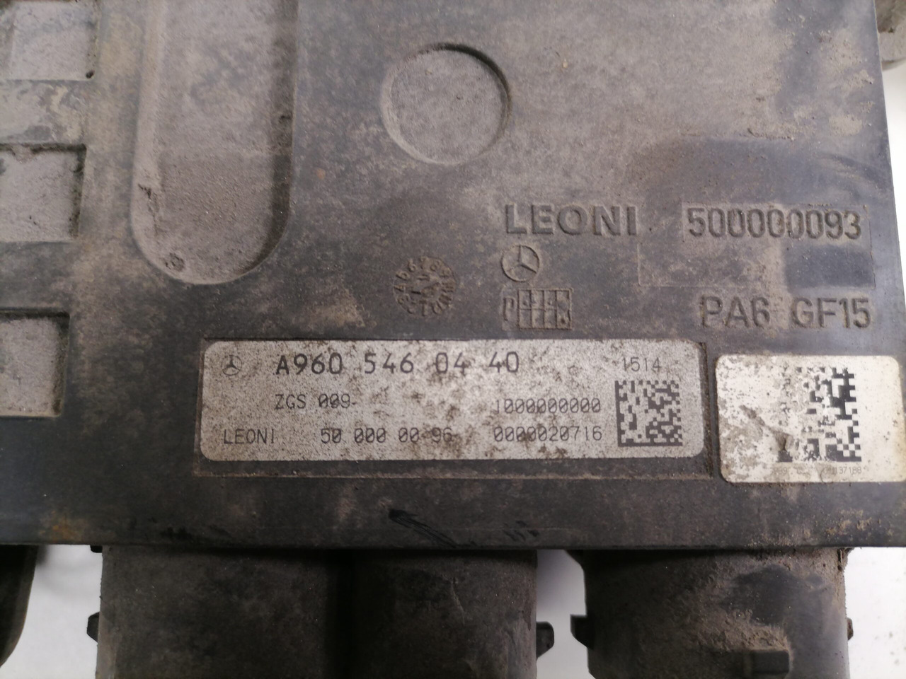 Mercedes-Benz Juhtmestiku harukarp A9605460440 - Sekring untuk Truk: gambar 4 Mercedes-Benz Juhtmestiku harukarp A9605460440 - Sekring untuk Truk: gambar 4