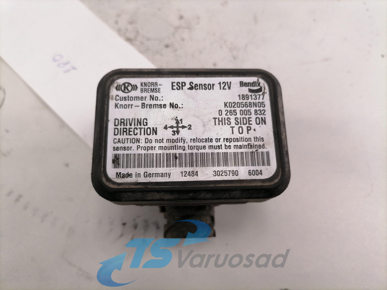 Scania Andur, ESP 1891377 - Sensor untuk Truk: gambar 3 Scania Andur, ESP 1891377 - Sensor untuk Truk: gambar 3