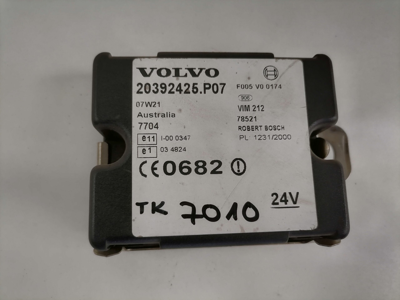 Volvo Juhtplokk, immobilisaator 20392425 - ECU untuk Truk: gambar 3 Volvo Juhtplokk, immobilisaator 20392425 - ECU untuk Truk: gambar 3