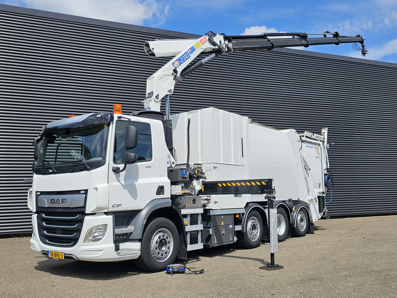 DAF CF 410 8X2/6 FAUN / BEKKER LAGRAM 16m3 / WAS INSTALLATIE - Truk sampah: gambar 1 DAF CF 410 8X2/6 FAUN / BEKKER LAGRAM 16m3 / WAS INSTALLATIE - Truk sampah: gambar 1