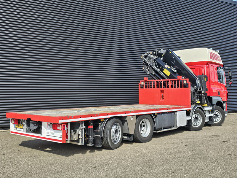 DAF CF 460 8x2/6 / FASSI 82 t/m CRANE / KRAN - 18.3 mtr - Truk flatbed, Truk derek: gambar 2 DAF CF 460 8x2/6 / FASSI 82 t/m CRANE / KRAN - 18.3 mtr - Truk flatbed, Truk derek: gambar 2