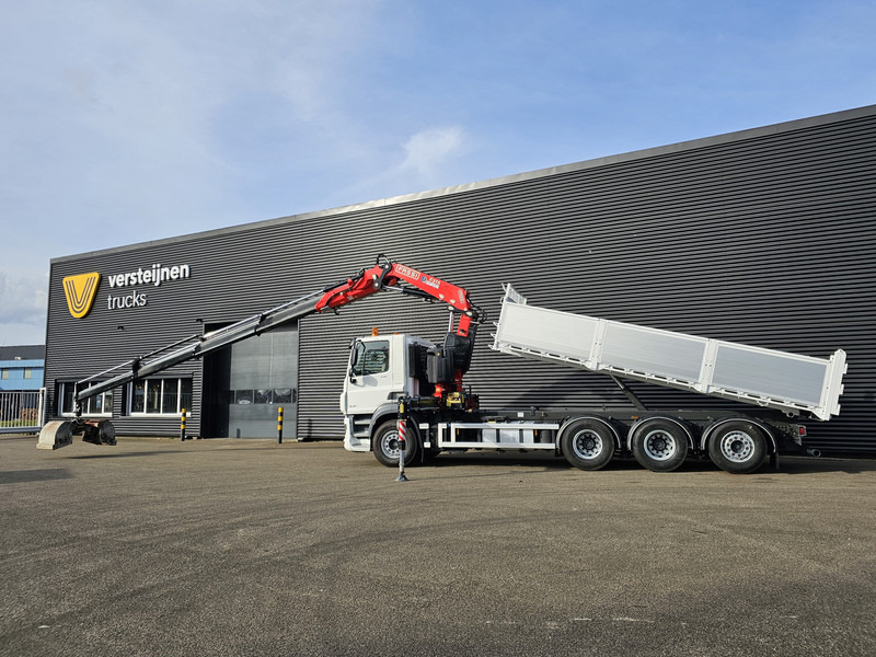 DAF CF 530 8x4-4 / FASSI 27.5 t/m CRANE + TIPPER - Truk jungkit, Truk derek: gambar 5 DAF CF 530 8x4-4 / FASSI 27.5 t/m CRANE + TIPPER - Truk jungkit, Truk derek: gambar 5