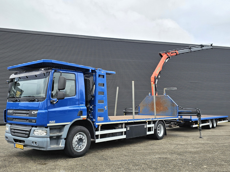 DAF CF 75.310 / TRAILER + PALFINGER CRANE/KRAN - Truk derek: gambar 1 DAF CF 75.310 / TRAILER + PALFINGER CRANE/KRAN - Truk derek: gambar 1