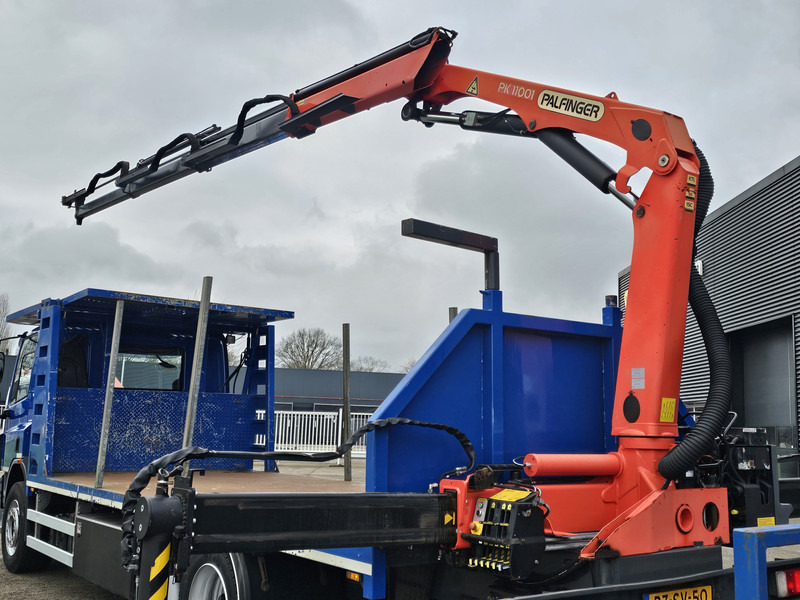 DAF CF 75.310 / TRAILER + PALFINGER CRANE/KRAN - Truk flatbed, Truk derek: gambar 4 DAF CF 75.310 / TRAILER + PALFINGER CRANE/KRAN - Truk flatbed, Truk derek: gambar 4