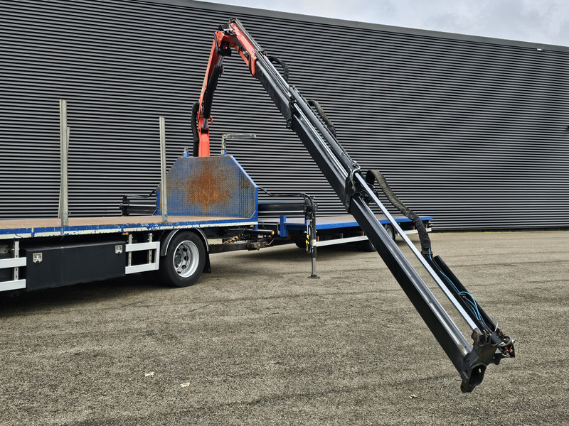 DAF CF 75.310 / TRAILER + PALFINGER CRANE/KRAN - Truk flatbed, Truk derek: gambar 5 DAF CF 75.310 / TRAILER + PALFINGER CRANE/KRAN - Truk flatbed, Truk derek: gambar 5