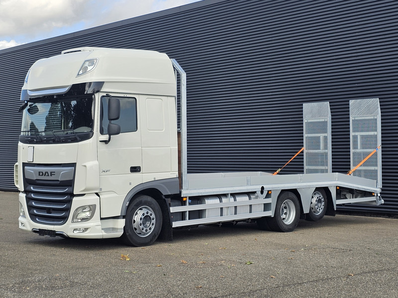DAF XF 450 / OPRIJ - MACHINE TRANSPORT / 6x2 / EURO 6 - Mobil derek: gambar 1 DAF XF 450 / OPRIJ - MACHINE TRANSPORT / 6x2 / EURO 6 - Mobil derek: gambar 1
