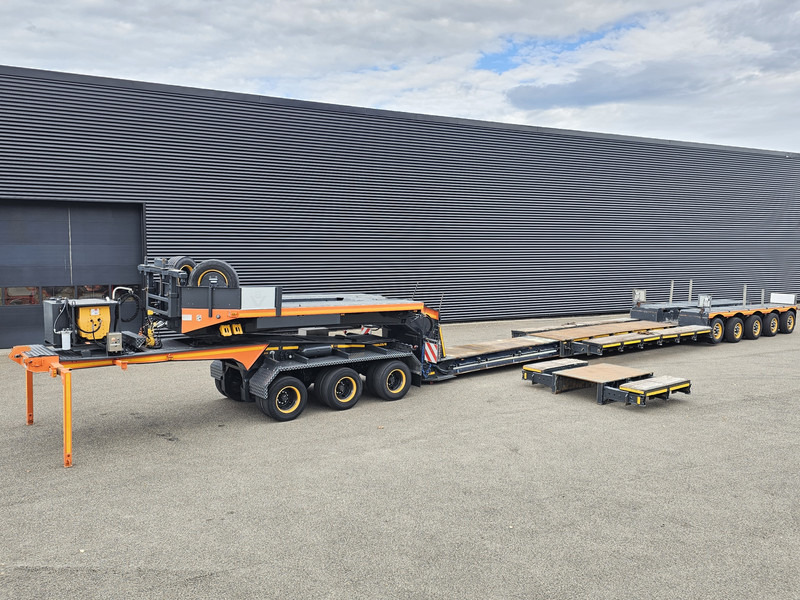 Faymonville STBZ-5VA + 3 AXLE JEEP DOLLY / EXTENDABLE / REMOVABLE NECK - Semi-trailer low bed: gambar 1 Faymonville STBZ-5VA + 3 AXLE JEEP DOLLY / EXTENDABLE / REMOVABLE NECK - Semi-trailer low bed: gambar 1
