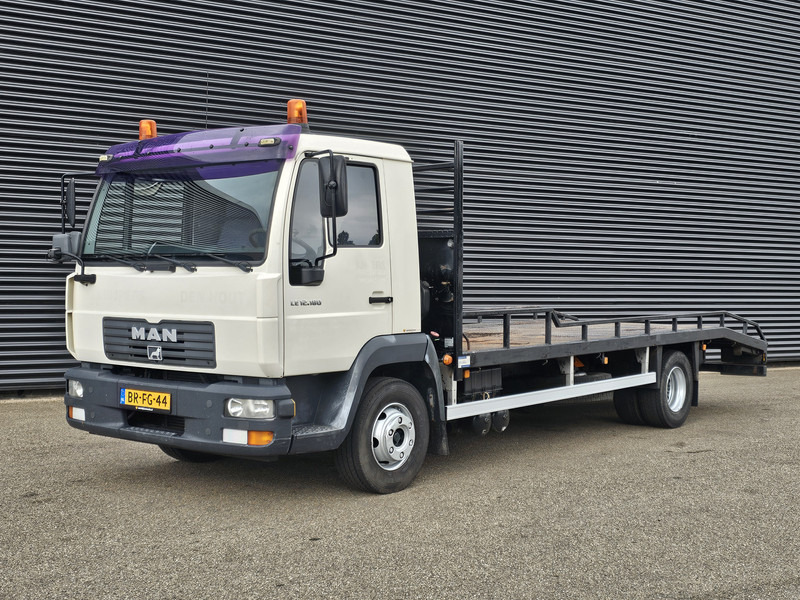MAN LE 12.180 / OPRIJ / MACHINE TRANSPORT - Truk pengangkut mobil: gambar 1 MAN LE 12.180 / OPRIJ / MACHINE TRANSPORT - Truk pengangkut mobil: gambar 1