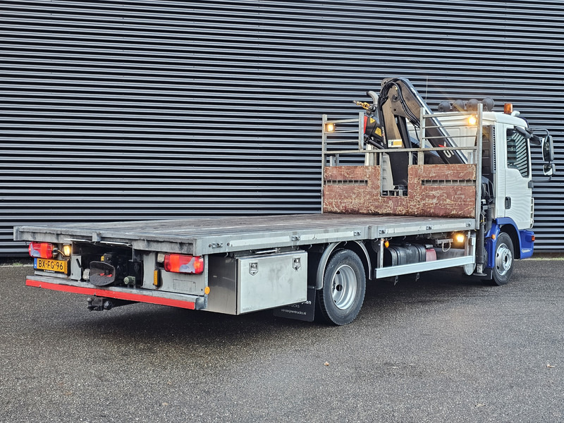 MAN TGL 12.220 / HIAB CRANE / MACHINE TRANSPORT - Truk flatbed, Truk derek: gambar 5 MAN TGL 12.220 / HIAB CRANE / MACHINE TRANSPORT - Truk flatbed, Truk derek: gambar 5