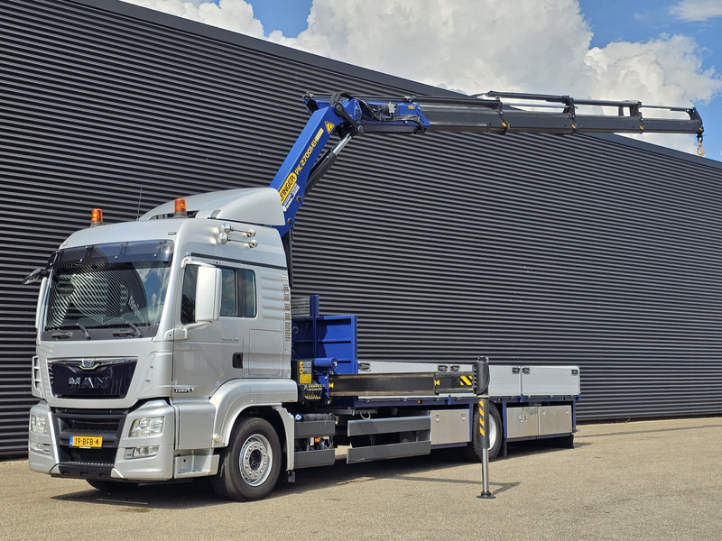 MAN TGS 18.360 4x2 PALFINGER 27 t/m CRANE / KRAN - Truk flatbed, Truk derek: gambar 1 MAN TGS 18.360 4x2 PALFINGER 27 t/m CRANE / KRAN - Truk flatbed, Truk derek: gambar 1