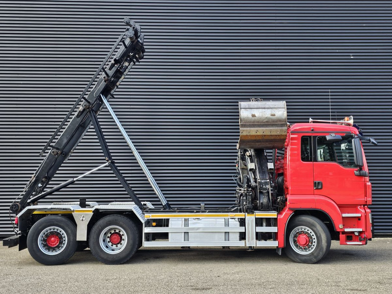 MAN TGS 26.400 / 6x4H-2 / HMF Z KRAAN + CONTAINERSYSTEM - Truk pembawa sistem kabel, Truk derek: gambar 5 MAN TGS 26.400 / 6x4H-2 / HMF Z KRAAN + CONTAINERSYSTEM - Truk pembawa sistem kabel, Truk derek: gambar 5
