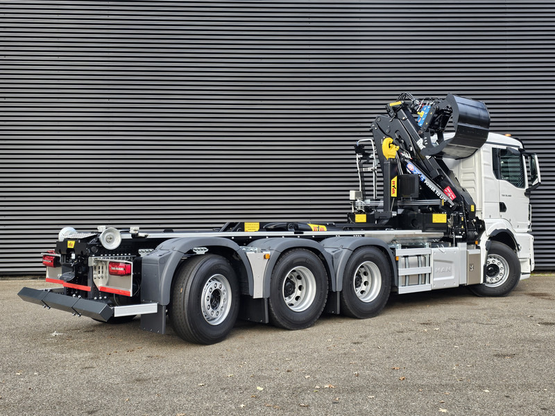 MAN TGS 35.470 8x4 / HMF 2243 Z KRAAN + HAAKARM - Hook lift, Truk derek: gambar 3 MAN TGS 35.470 8x4 / HMF 2243 Z KRAAN + HAAKARM - Hook lift, Truk derek: gambar 3