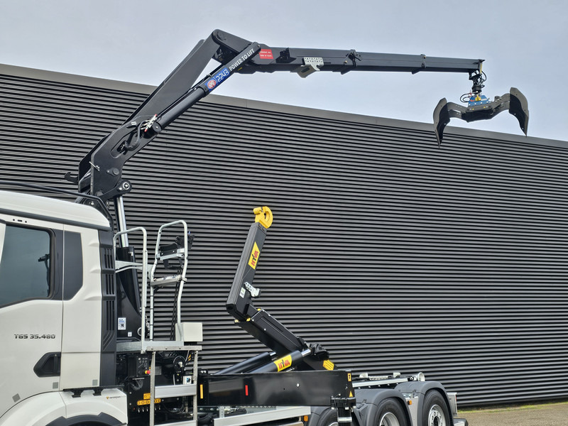 MAN TGS 35.470 8x4 / HMF 2243 Z KRAAN + HAAKARM - Hook lift, Truk derek: gambar 2 MAN TGS 35.470 8x4 / HMF 2243 Z KRAAN + HAAKARM - Hook lift, Truk derek: gambar 2