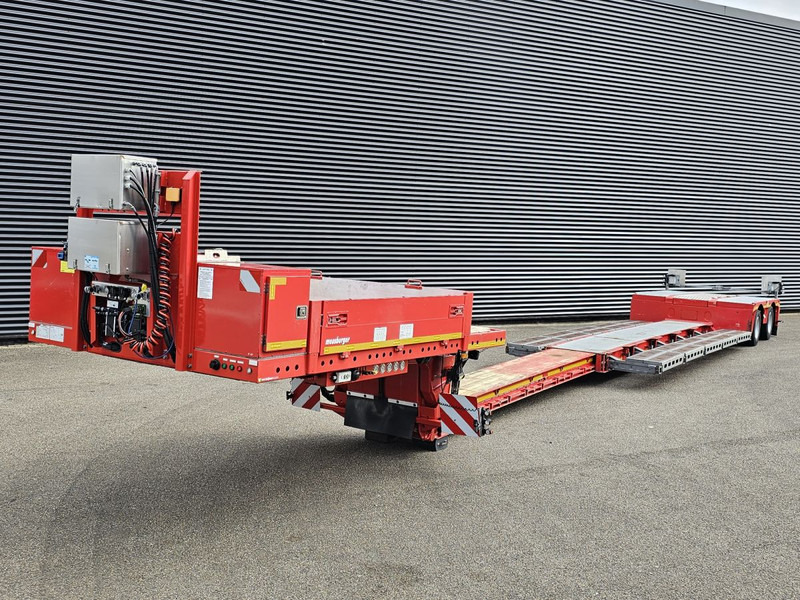 Semi-trailer low bed MEUSBURGER MPG-2 / REMOVABLE NECK / EXTENDABLE / AGRI: gambar 1