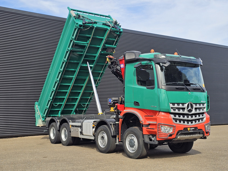 Leasing Mercedes-Benz AROCS 4145 / 8X6 / TIPPER + HMF CRANE Mercedes-Benz AROCS 4145 / 8X6 / TIPPER + HMF CRANE: gambar 7 Leasing Mercedes-Benz AROCS 4145 / 8X6 / TIPPER + HMF CRANE Mercedes-Benz AROCS 4145 / 8X6 / TIPPER + HMF CRANE: gambar 7