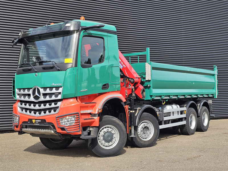 Leasing Mercedes-Benz AROCS 4145 / 8X6 / TIPPER + HMF CRANE Mercedes-Benz AROCS 4145 / 8X6 / TIPPER + HMF CRANE: gambar 8 Leasing Mercedes-Benz AROCS 4145 / 8X6 / TIPPER + HMF CRANE Mercedes-Benz AROCS 4145 / 8X6 / TIPPER + HMF CRANE: gambar 8
