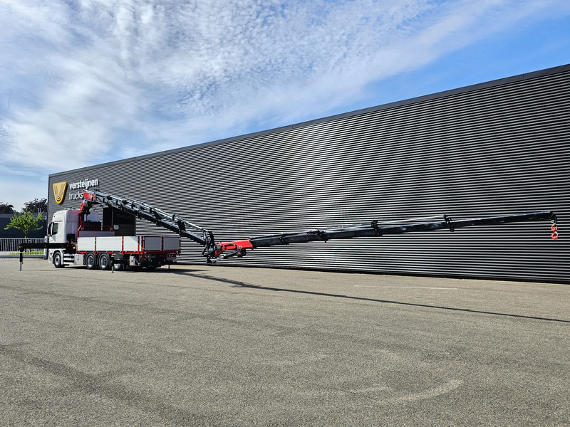 Scania 560R / HMF 50 t/m - JIB / LIER - Truk flatbed, Truk derek: gambar 3 Scania 560R / HMF 50 t/m - JIB / LIER - Truk flatbed, Truk derek: gambar 3