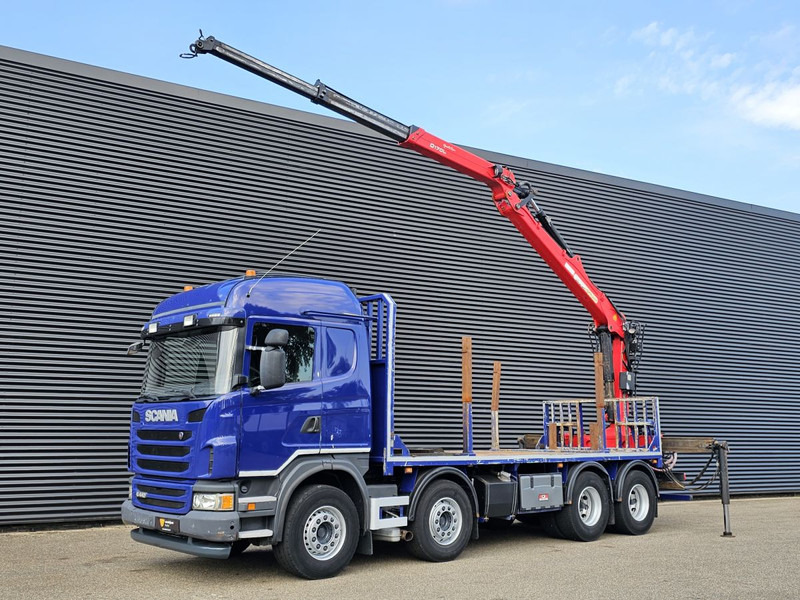Scania G440 8x4 / RETARDER / PALFINGER-EPSILON CRANE - Truk derek: gambar 1 Scania G440 8x4 / RETARDER / PALFINGER-EPSILON CRANE - Truk derek: gambar 1