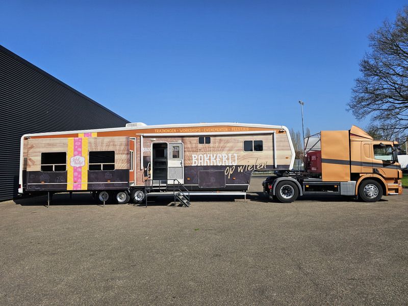 Scania P 280 + trailer - 2 X SLIDE OUT / CAMPER / WOHNMOBIL - Semi-trailer kotak tertutup: gambar 5 Scania P 280 + trailer - 2 X SLIDE OUT / CAMPER / WOHNMOBIL - Semi-trailer kotak tertutup: gambar 5