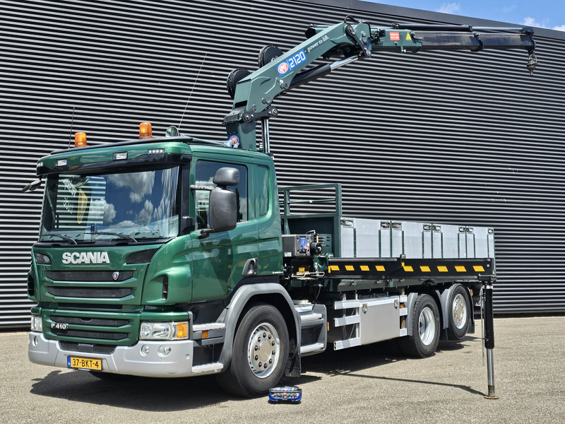 Scania P410 / 6X2-4 / 21 t/m CRANE / KRAN - Truk derek: gambar 1 Scania P410 / 6X2-4 / 21 t/m CRANE / KRAN - Truk derek: gambar 1