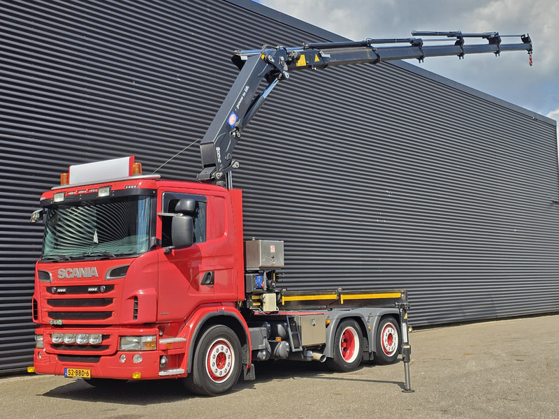 Scania G 440 A 6X2*4 / HMF 24 t/m CRANE / KRAN - Tractor head: gambar 1 Scania G 440 A 6X2*4 / HMF 24 t/m CRANE / KRAN - Tractor head: gambar 1