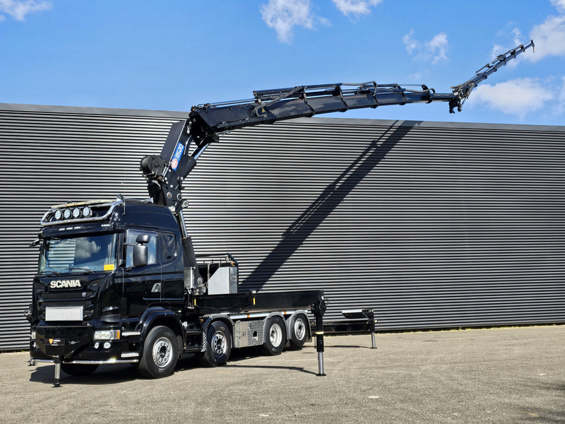 Scania R490 8x2 / HMF 85 T/M CRANE + WINCH + JIB - Tractor head: gambar 1 Scania R490 8x2 / HMF 85 T/M CRANE + WINCH + JIB - Tractor head: gambar 1