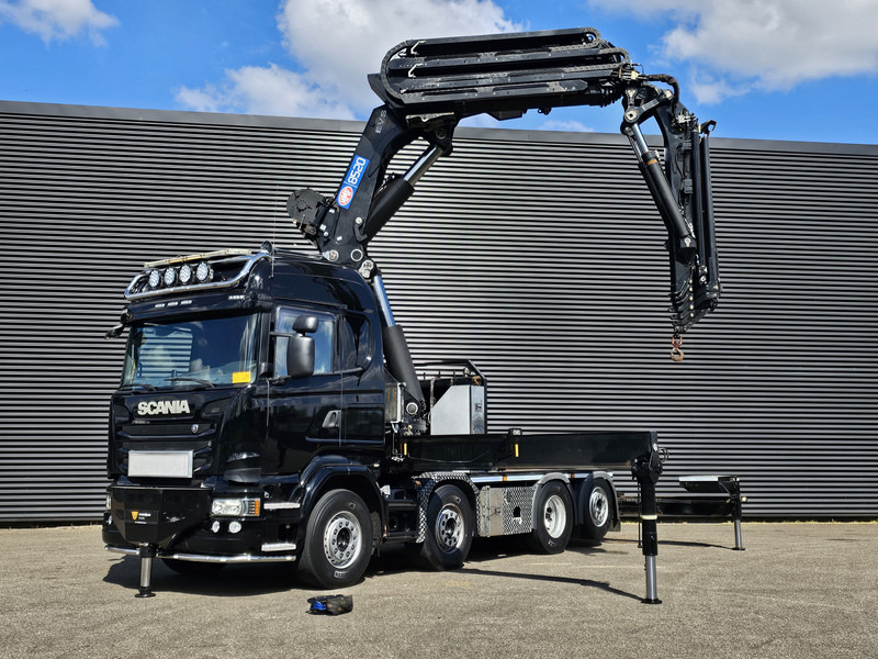Scania R490 / 8x2 / HMF 85 TM CRANE / WINCH / JIB - Tractor head: gambar 3 Scania R490 / 8x2 / HMF 85 TM CRANE / WINCH / JIB - Tractor head: gambar 3