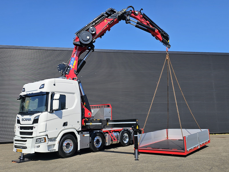 Scania R590 8x2*6 HMF 9520 + JiB + WINCH / TRACTOR / - Tractor head: gambar 2 Scania R590 8x2*6 HMF 9520 + JiB + WINCH / TRACTOR / - Tractor head: gambar 2