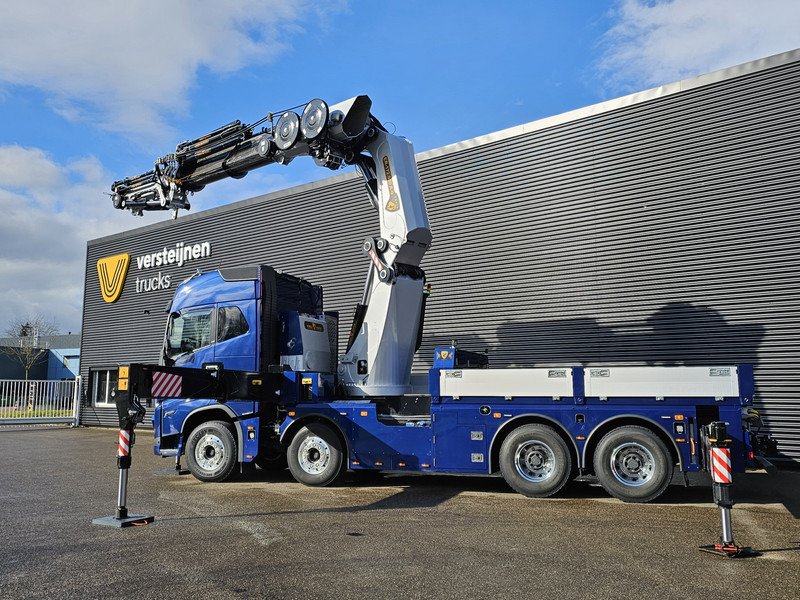 Volvo FH 16.550 / ERKIN 172TM CRANE / JIB / WINCH - Truk flatbed, Truk derek: gambar 4 Volvo FH 16.550 / ERKIN 172TM CRANE / JIB / WINCH - Truk flatbed, Truk derek: gambar 4