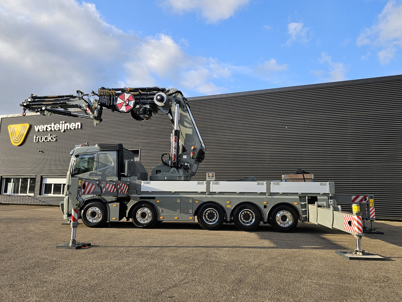 Truk flatbed, Truk derek Volvo FH 540 / 10x4 / ERKIN 250.000 / JIB / WINCH KRAN / CRANE: gambar 7