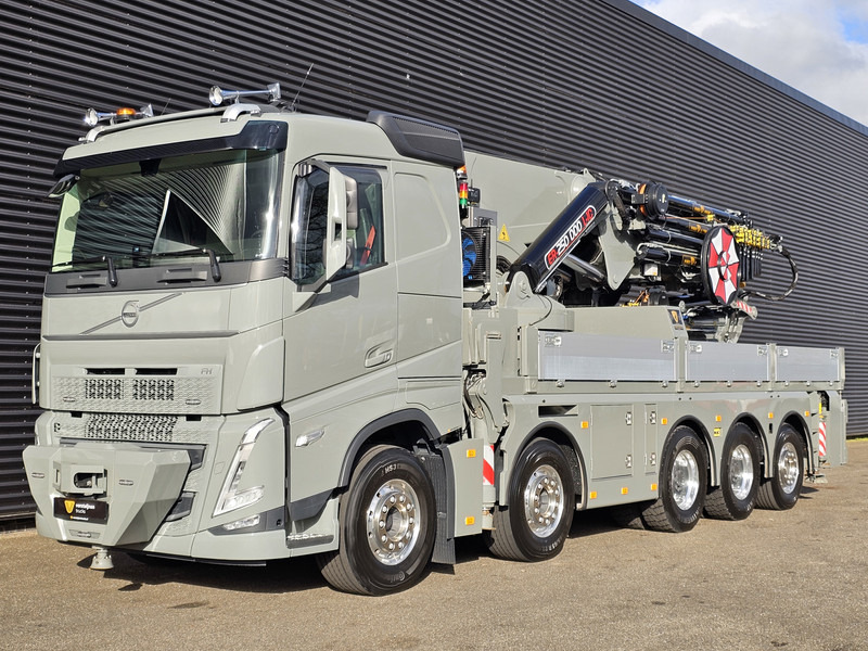 Truk flatbed, Truk derek Volvo FH 540 / 10x4 / ERKIN 250.000 / JIB / WINCH KRAN / CRANE: gambar 17