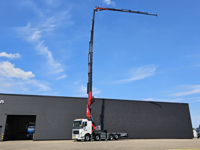Volvo FH 540 8x2/6 / 85 t/m CRANE + JIB / KRAN / RETARDER - Truk flatbed, Truk derek: gambar 2 Volvo FH 540 8x2/6 / 85 t/m CRANE + JIB / KRAN / RETARDER - Truk flatbed, Truk derek: gambar 2