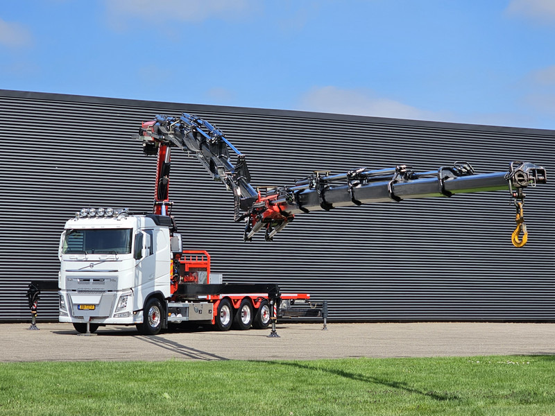 Volvo FH 540 8x4-4 / FASSI 71 t/m CRANE + JIB WINCH / KRAN / GRUA - Truk flatbed, Truk derek: gambar 3 Volvo FH 540 8x4-4 / FASSI 71 t/m CRANE + JIB WINCH / KRAN / GRUA - Truk flatbed, Truk derek: gambar 3