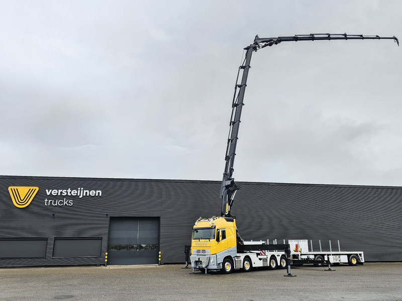 Volvo FH 540 8x4 / PALFINGER 165 TEC 7 + PJ300 / WINCH - Truk flatbed, Truk derek: gambar 3 Volvo FH 540 8x4 / PALFINGER 165 TEC 7 + PJ300 / WINCH - Truk flatbed, Truk derek: gambar 3