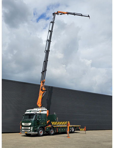 Volvo FM 460 8X2 / PALFINGER PK60002 /JIB / WINCH - Truk flatbed, Truk derek: gambar 4 Volvo FM 460 8X2 / PALFINGER PK60002 /JIB / WINCH - Truk flatbed, Truk derek: gambar 4
