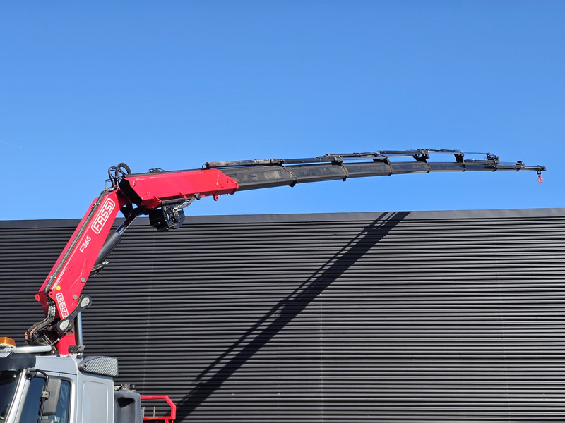 Volvo FM 460 8x4-4 / FASSI 36.5 t/m -8 x EXTENSION + WINCH - Truk flatbed, Truk derek: gambar 4 Volvo FM 460 8x4-4 / FASSI 36.5 t/m -8 x EXTENSION + WINCH - Truk flatbed, Truk derek: gambar 4