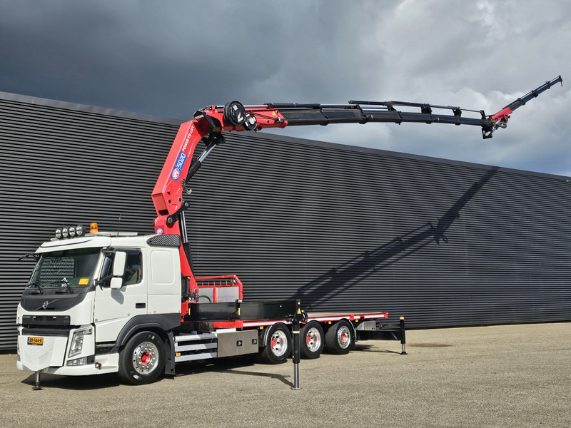 Volvo FM 500 8x4*4 / HMF 5020 K6 + JIB K4 / CRANE - KRAN - Truk flatbed, Truk derek: gambar 1 Volvo FM 500 8x4*4 / HMF 5020 K6 + JIB K4 / CRANE - KRAN - Truk flatbed, Truk derek: gambar 1