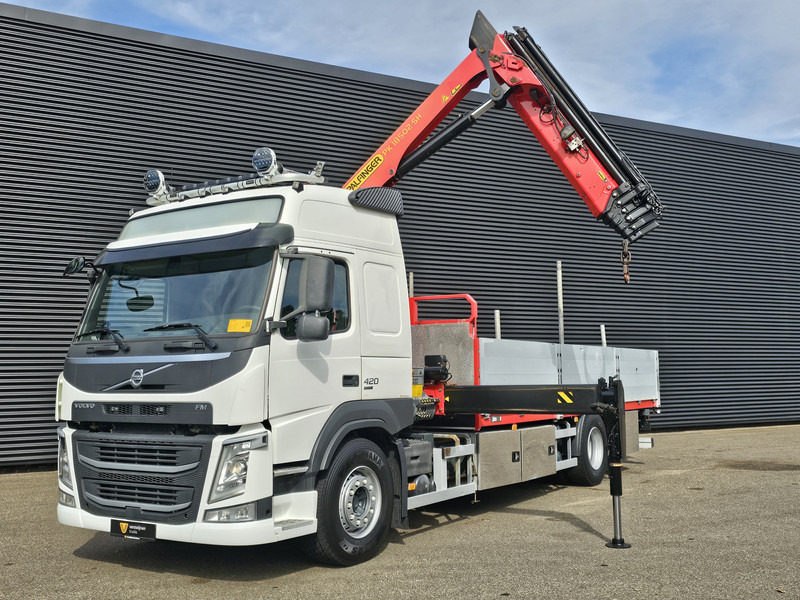 Volvo FM420 4x2 / PALFINGER 18502 - 17 mtr / CRANE / KRAN - Truk flatbed, Truk derek: gambar 5 Volvo FM420 4x2 / PALFINGER 18502 - 17 mtr / CRANE / KRAN - Truk flatbed, Truk derek: gambar 5