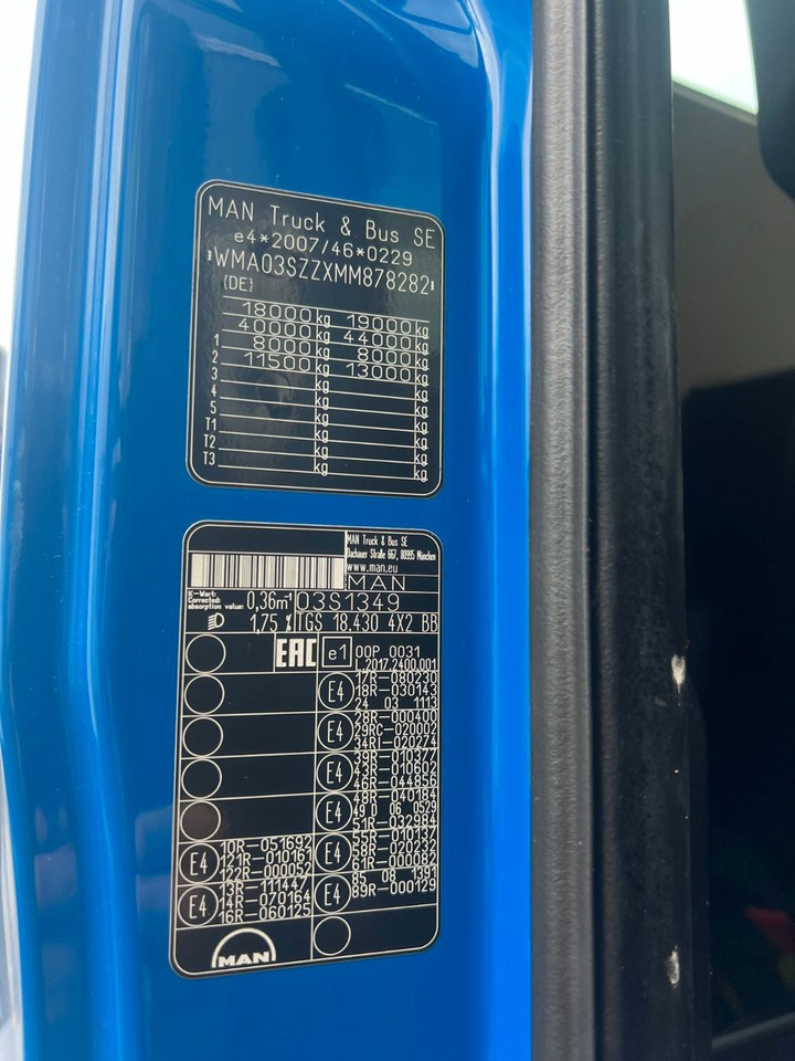 MAN 18.430 4X2 Meiller 3. Seitenkipper Top Zustand - Truk jungkit: gambar 3 MAN 18.430 4X2 Meiller 3. Seitenkipper Top Zustand - Truk jungkit: gambar 3