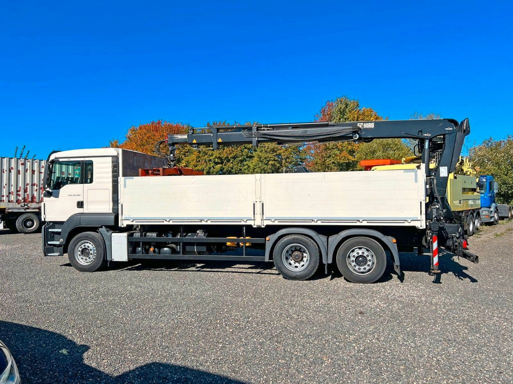 Truk derek, Truk flatbed MAN 26.480 6X2 Baustoff mit Kran HIAB Top Zustand MAN 26.480 6X2 Baustoff mit Kran HIAB Top Zustand: gambar 15 Truk derek, Truk flatbed MAN 26.480 6X2 Baustoff mit Kran HIAB Top Zustand MAN 26.480 6X2 Baustoff mit Kran HIAB Top Zustand: gambar 15