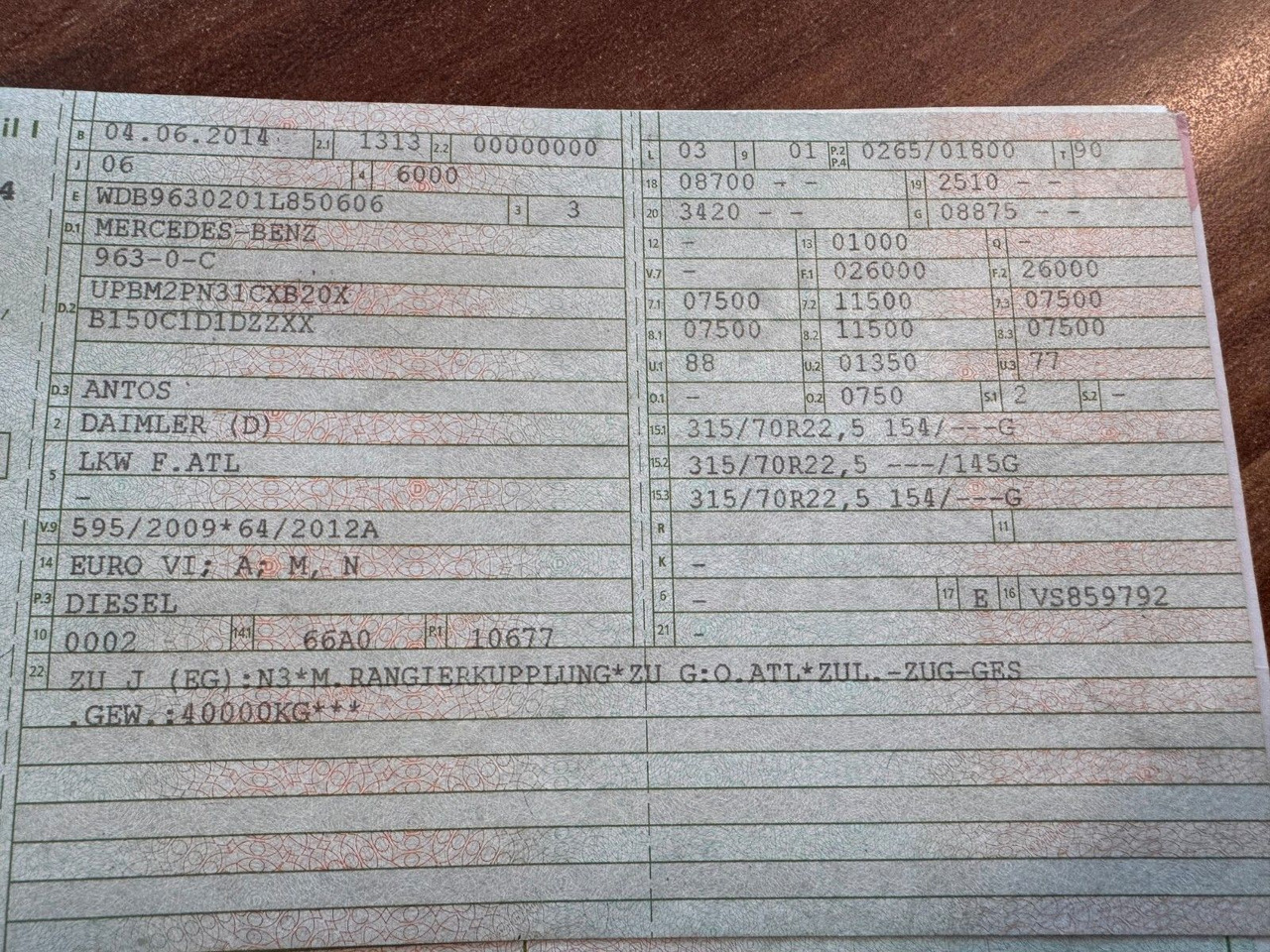 Mercedes-Benz 2536 ADR Valid & kipphydraulik für Gastank - Truk tangki: gambar 2 Mercedes-Benz 2536 ADR Valid & kipphydraulik für Gastank - Truk tangki: gambar 2